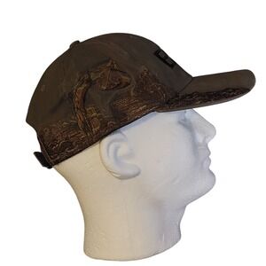 ESCO Dri Duck Camo Hat Brown Hunting Outdoors Work Baseball Cap #458